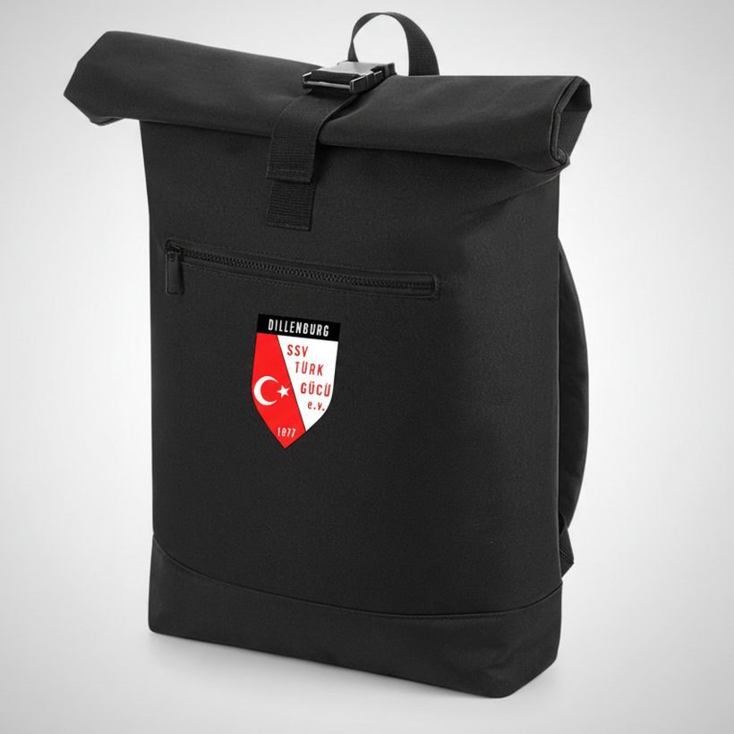 Rucksack mit dem Wappen des SSV Türkgücü Dillenburg